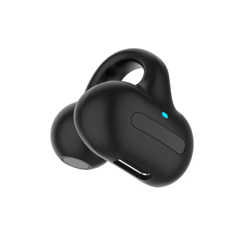 New MS8 Bluetooth Earphone Headset Single Ture Wireless Ear Clip