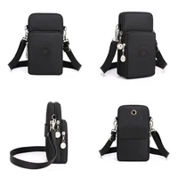 New Women Mobile Phone Bag Nylon Cell Phone Bag Coin Purse Strap Shoulder Bag Small Crossbody Bags for Women Wallet Travel Purse - Image 5