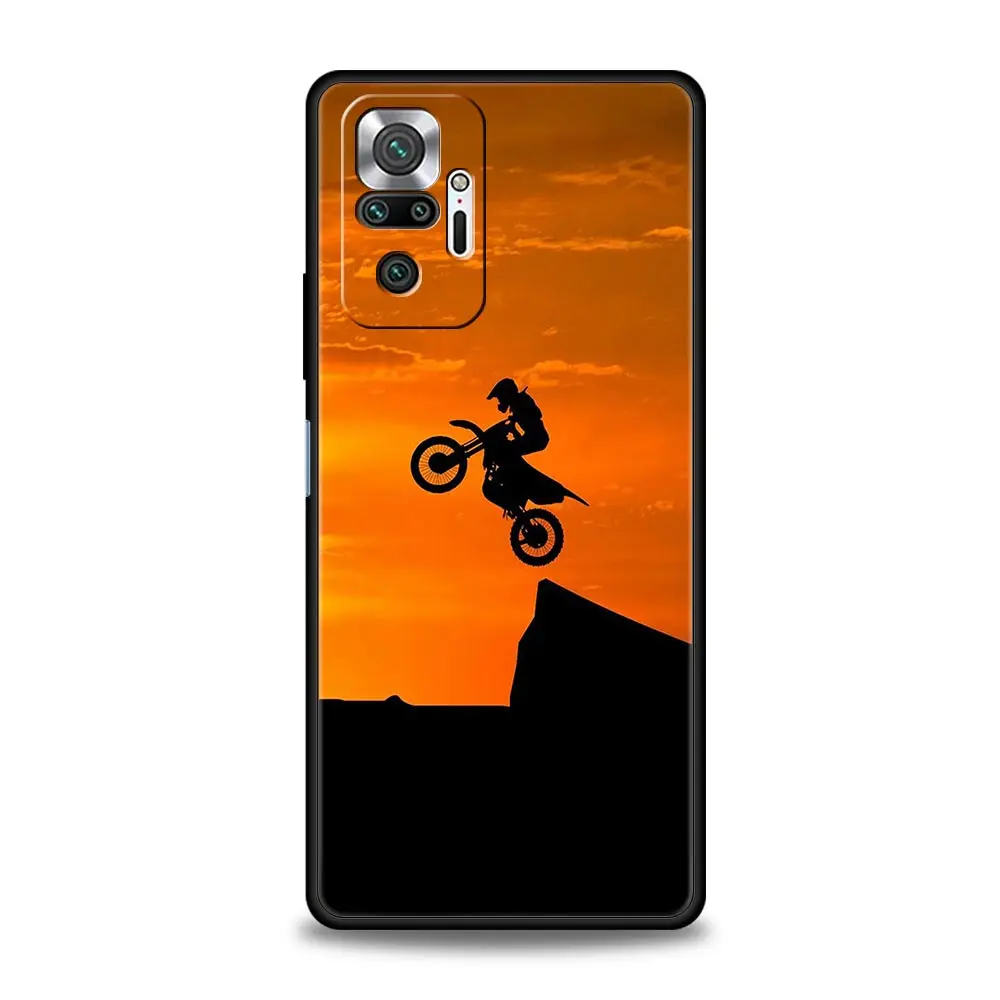 Durable Moto Cross Motorcycle Sports Phone Case - Shockproof Cover Shell