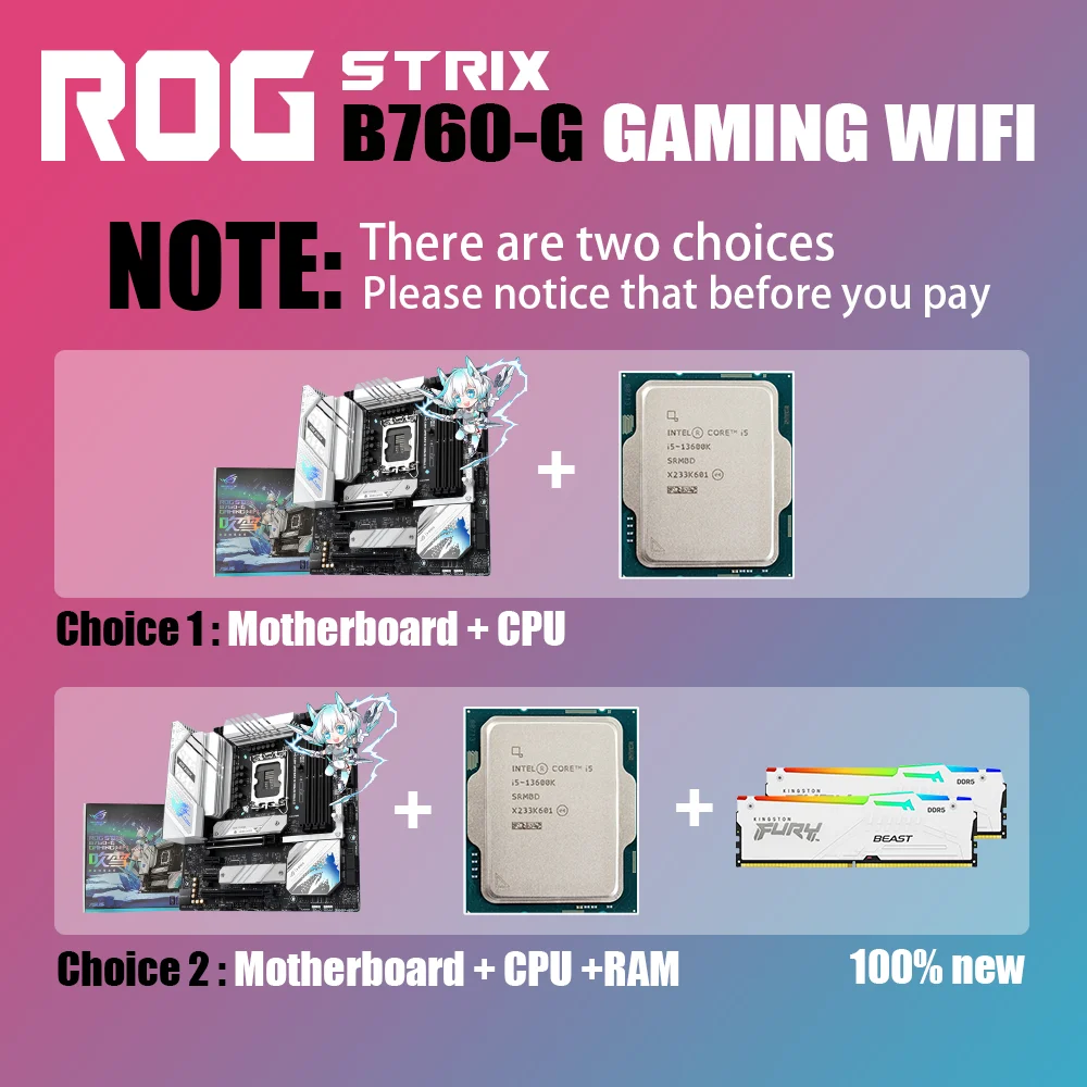 Core i5-13600K ASUS B760-I セット販売 Amazon | ASUS ROG Strix B760-I Gaming WiFi – Carte mère