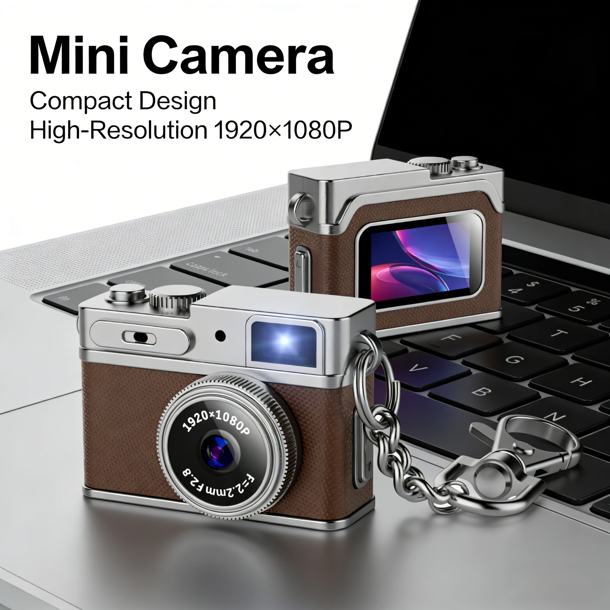 Mini cameră retro cu 6 filtre