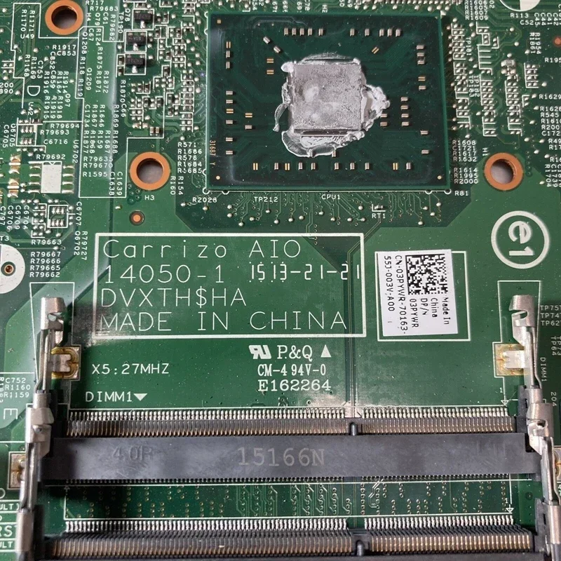 CN-03PYWR For Dell Inspiron 3455 AIO Motherboard 14050-1 03PYWR 3PYWR A8-7410 CPU DDR3 Mainboard 3 CN-03PYWR For Dell Inspiron 3455 AIO Motherboard 14050-1 03PYWR 3PYWR A8-7410 CPU DDR3 Mainboard