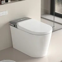 Smart Toilet with Bidet Built in, Bidet Toilet with Remote Control, Tankless with LED Display, Smart Bidet 1