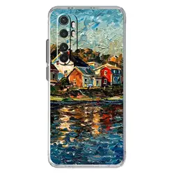 Van Gogh Oil Painting Design Clear Phone Case Cover for Mi Poco F3 GT (B1)