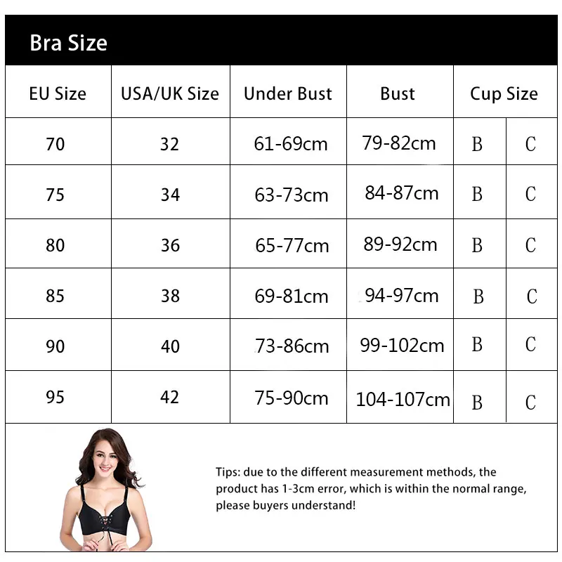 Wireless Push-Up Bralette - Sexy Cotton Bra for Women