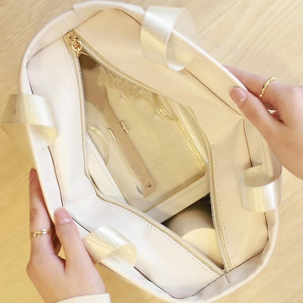 

PU Lunch Bag Container Portable Lunch Bag Lunch Tote Bag Bag