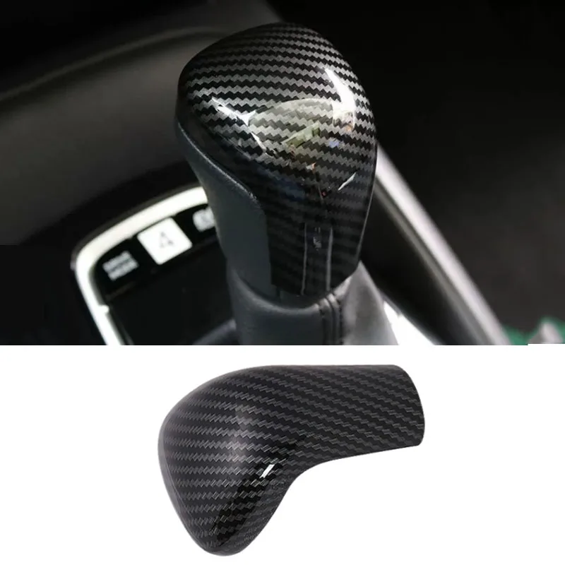 

For Toyota Camry Avalon 2023 2022 2021 2020 2019 Carbon Fiber Car Gear Shift Knob Cover ABS Gears Cap Mat Protective Sticker