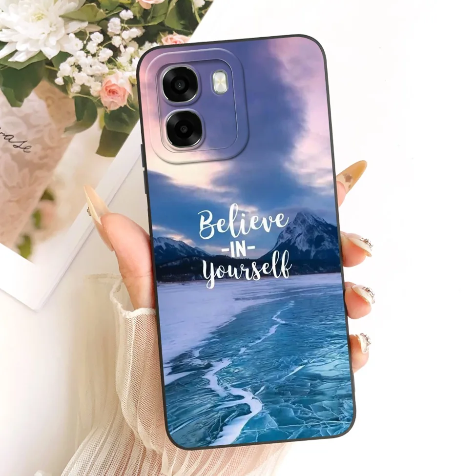 Luxury Fashion Cute Painted Silicone Case - Oppo A6 Series