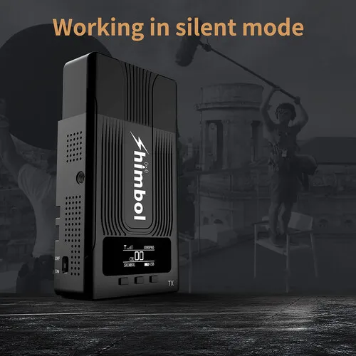 Shimbol 무선 비디오 변속기 시스템, SLR/MILC 카메라용 HDMI 호환 SDI, 600ft 장거리 저지연, ZO600S, 1080P60