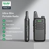 6PCS WLN KD-C1 Mini Walkie Talkie UHF 400-470MHz Transceiver 5W 16CH Handheld Amateur Two Way Ham Radio With C1 Six Way Charger 2