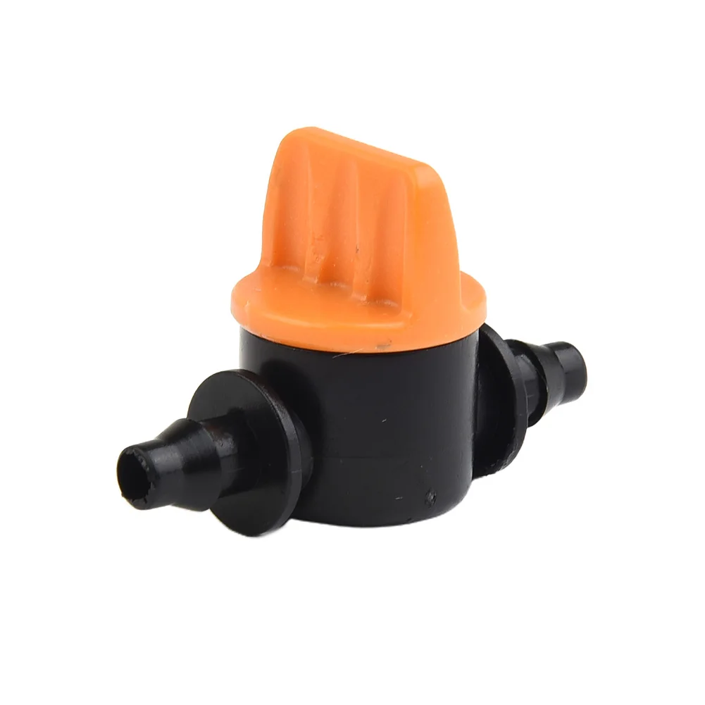 

20Pcs Hose Mini Valve Garden Tap Garden Drip Irrigation Fittings Pipe Connectors Water Valve For 4/7mm Water Flow Control Valve