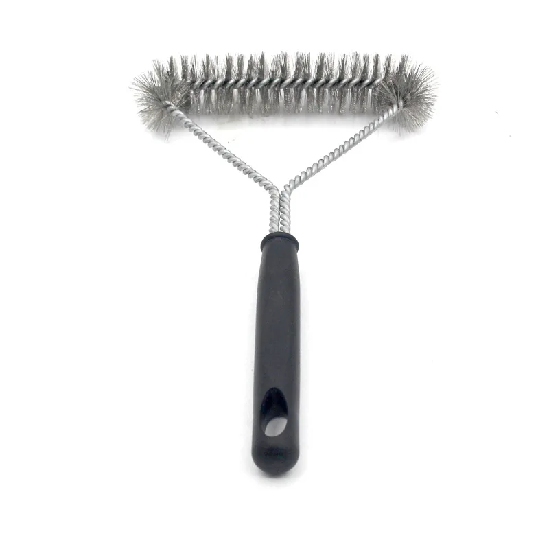 BBQ Grill Barbecue Kit Portable Anti Rust Brush Clean Accessories Non Stick Cleaning Brushes Barbecue Wire Brush Cooking Tools