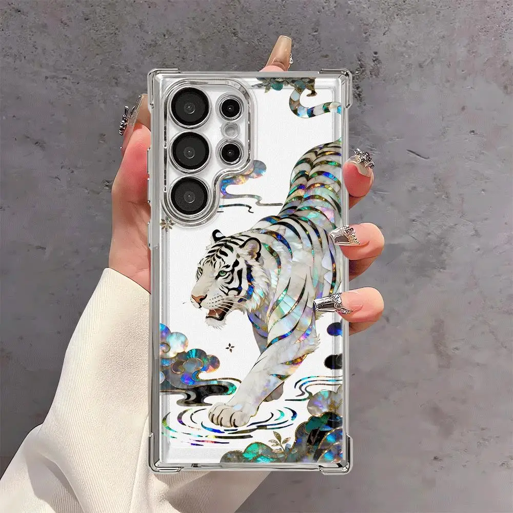 Creative Tiger Dragon Design Phone Cover