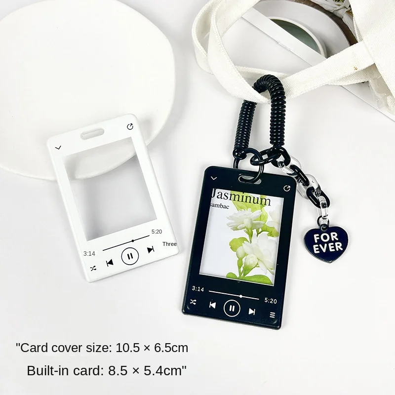 1 Piece Creative Kpop Card Holder Korean Fashion Display Student Card Protector for Kids Idol Photocard Holder Student Supplies card holder credit card holder photo card holder card protector idol card protector idol card book desk card holder card display stand photo card binder acrylic sign holder
