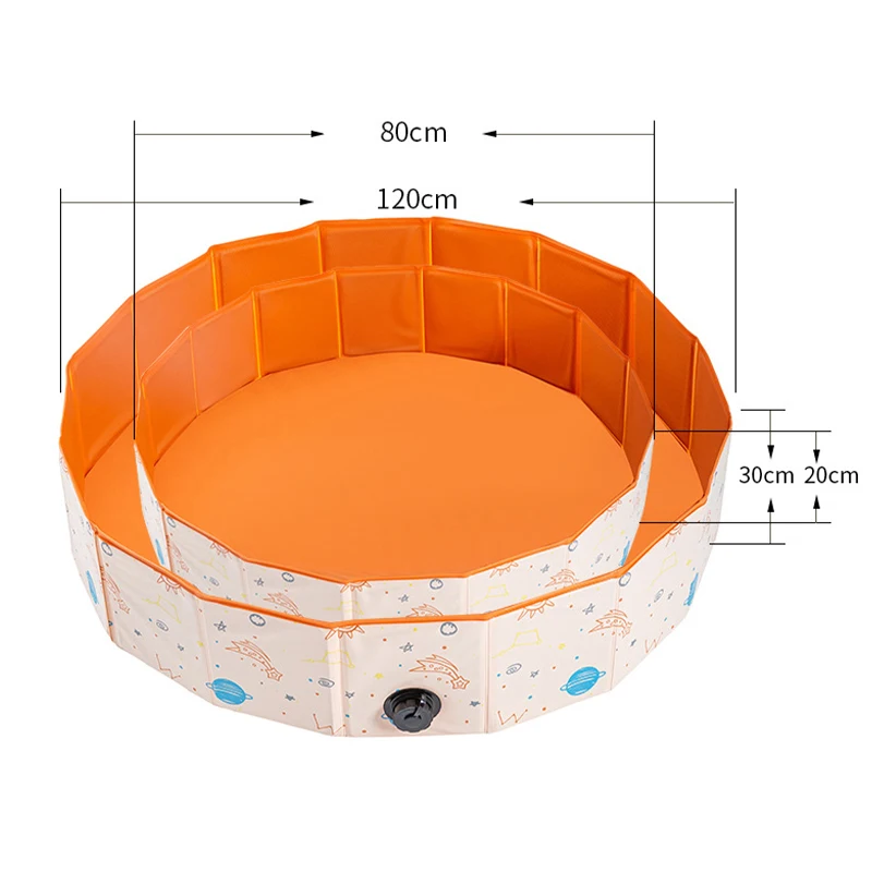 INS Ocean Ball Dry Pool Children Home Folding Pit Toy Indoor Fence Baby Kid Game Multi-function Playground Playpen Gift 6
