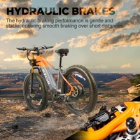 OTIDA nouveau RX50 1000W50 KM/H vélo électrique de montagne 48V20AH batterie au Lithium 26 pouces Fatbike vélo électrique pour adultes moto 7