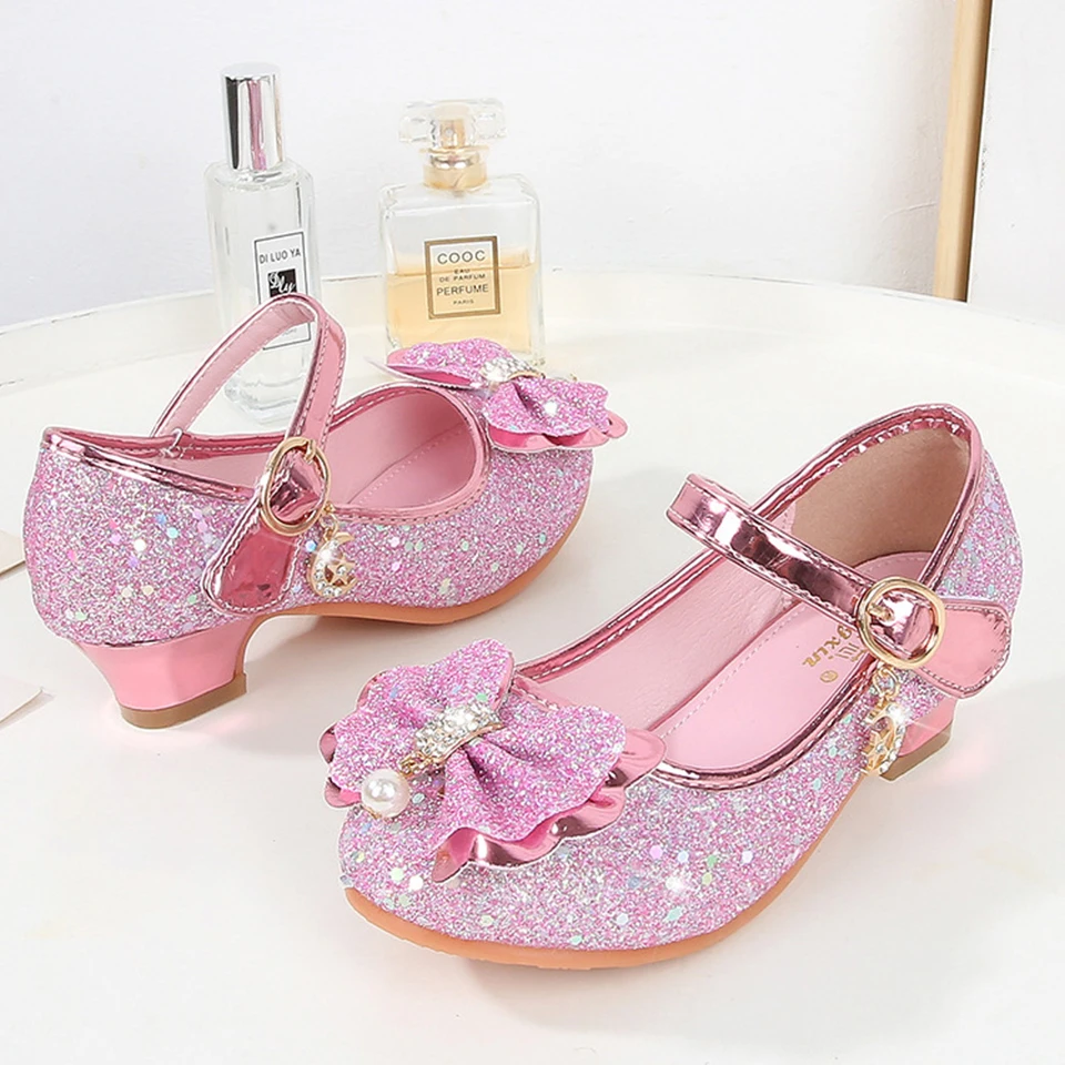 Kids Sandals Baby Shoes Kids Shoes Children Sandals Fantasia Princess High Heels Girl Shoes Mary Jane
