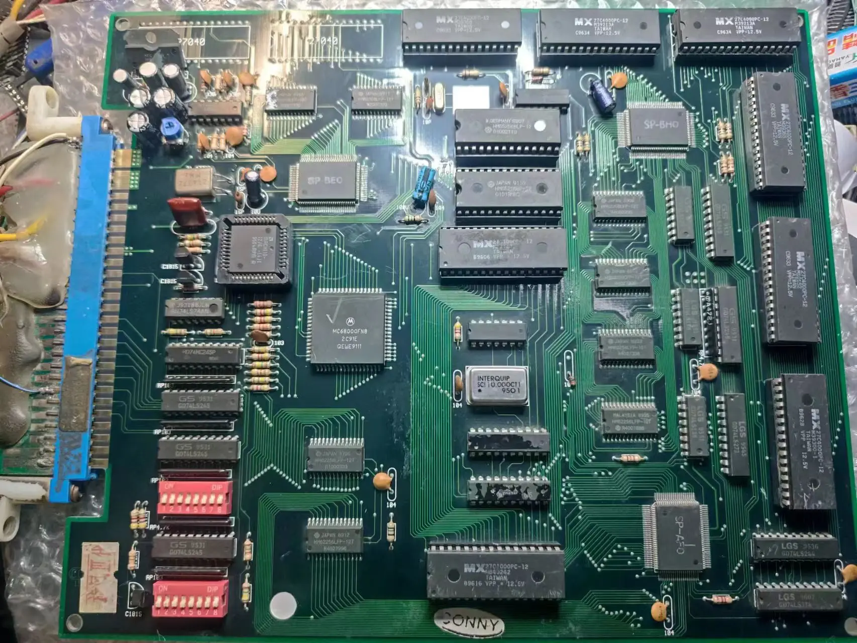 Final Fight 3 Arcade Version PCB Retro Game Mainboard Test ok