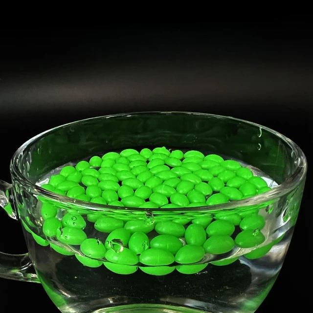 100pcs/lot Oval Night Luminous Fishing Beads Glowing Sea Fishing Lure Bait Floating Beads Fishing Tackles Tool for Rig 4/5/6/8mm 5