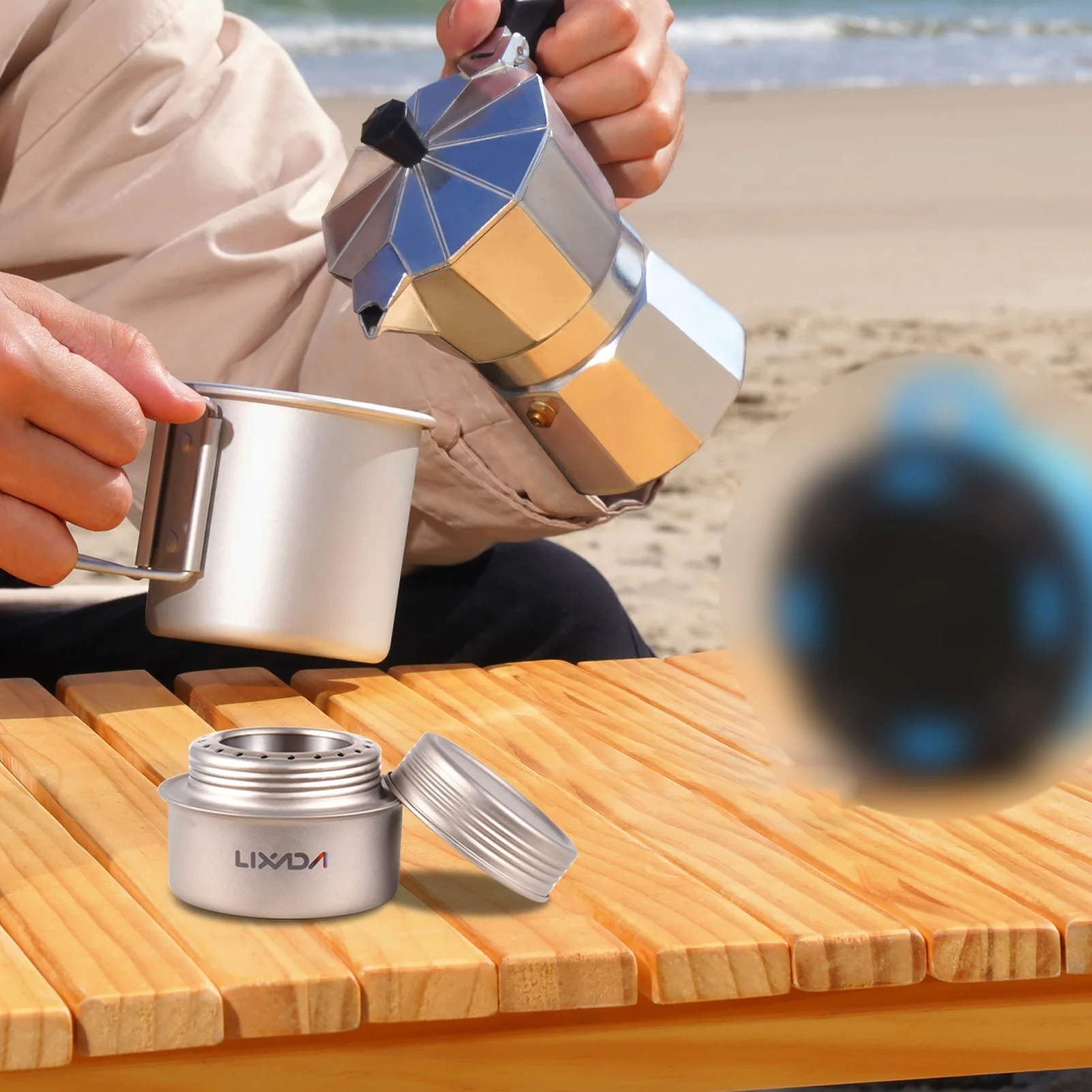 Compact Lightweight Alcohol Camp Stove – Portable and Efficient