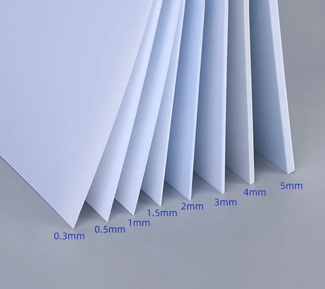 1pc High Quality ABS Plastic Sheet 300*300*0.5mm Flexible Smooth