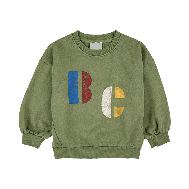 Ins New 2023 Autumn And Winter Kids Sweatshirts Cartoon Clothing Baby Boys Sweaters For Girls Long Sleeve Pullover Cute Tops