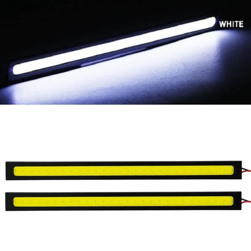 ตัวเลือกสินค้า ไฟ LED DRL 2 ชิ้น 17 ซม. สำหรับรถยนต์ ทำงานอัตโนมัติ