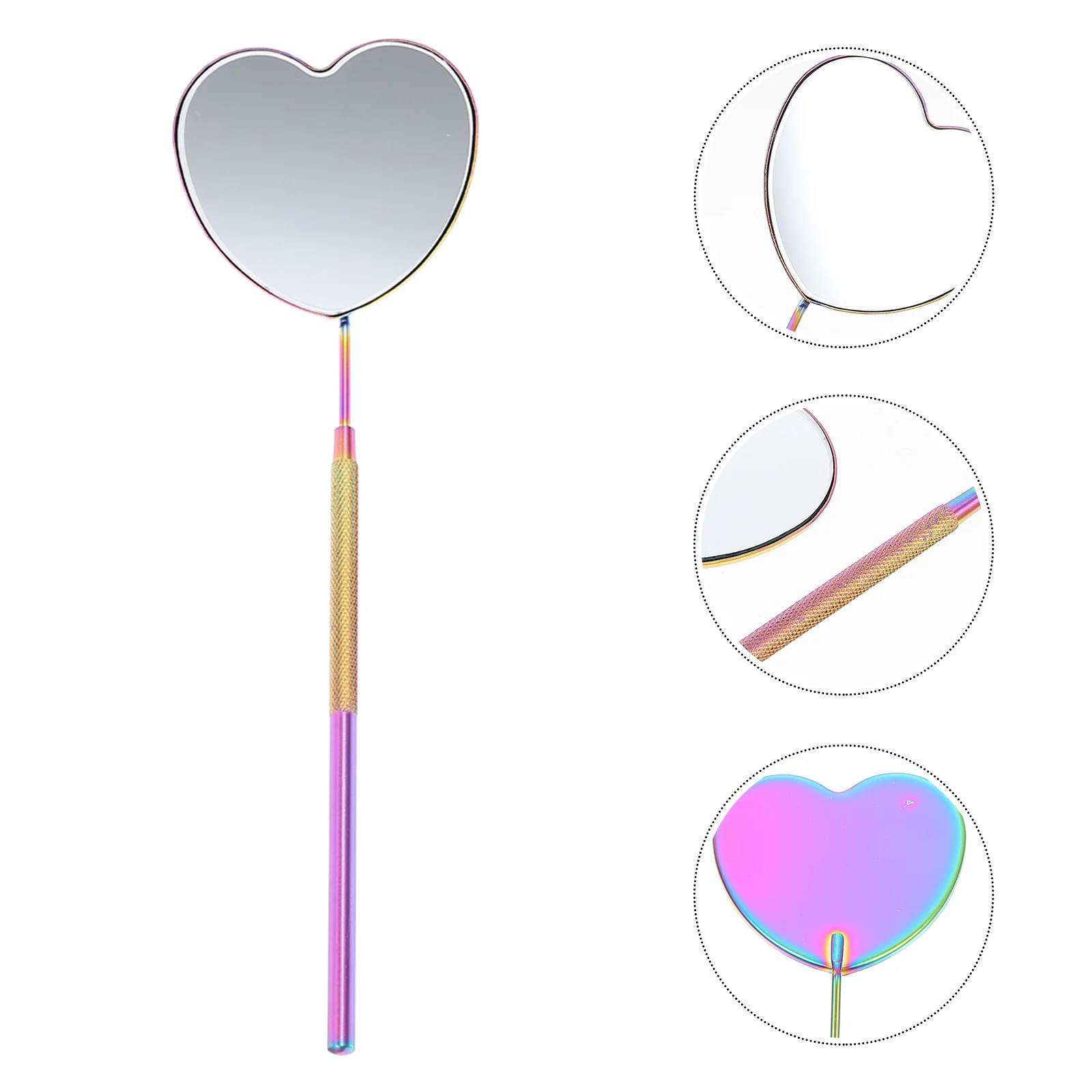 

Eyelash Extension Eyelash Mirror Stainless Steel Eyelash Extension Salon Tool