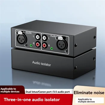 Isolateur audio RCA XLR | Éliminateur de bruit multifonctionnel