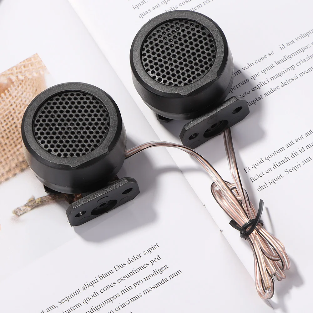 1 Pair 500 Watts Car Tweeter Audio Stereo Speakers TP-006A 12V DC Universal Mini Dome High Frequency Loudspeaker 92dD dome tweeter speakers