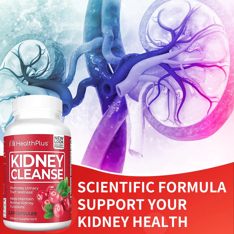 Health Plus Kidney Cleanse-Contains An Antioxidant Blend To Support Urinary Tract Health
