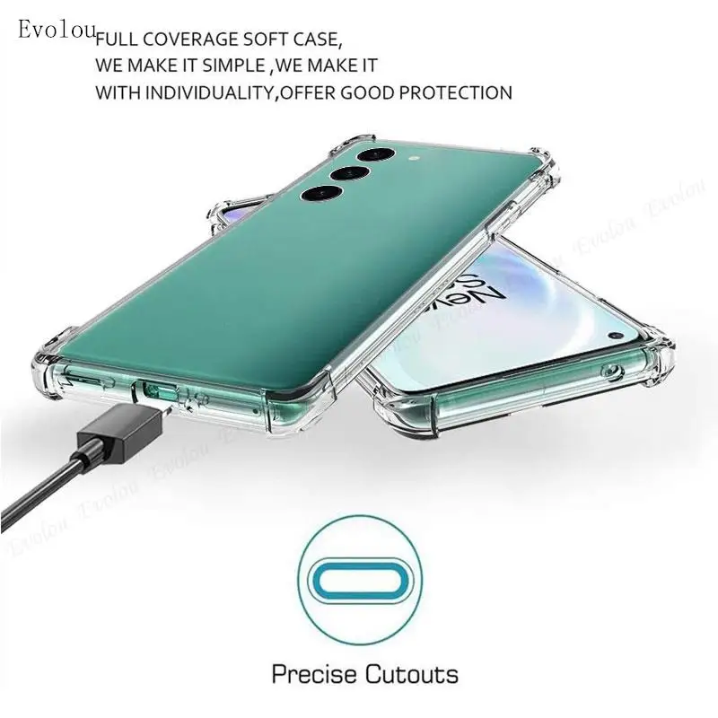 Magnetic Ring Holder Shockproof Transparent Silicone Back Case