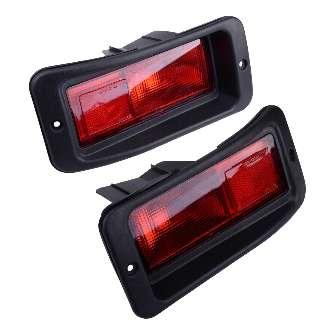 

2 x Rear Bumper Reflector Light Tail Light for Mitsubishi Pajero Montero Pajero Sport 1999-2008