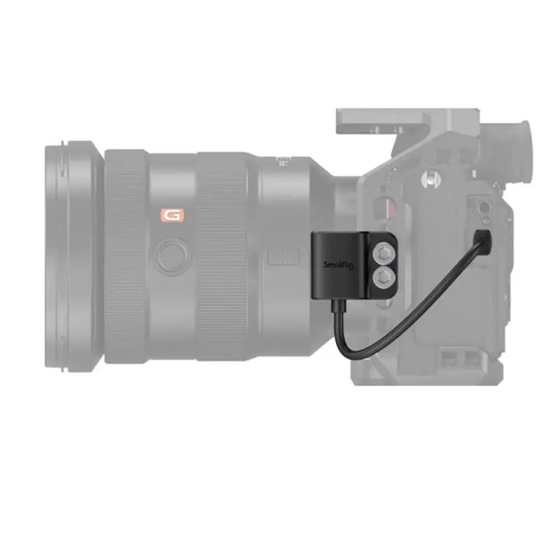 A7R IV, A7RIII, A7III, A7II용 BMPCC 4K용 스몰리그 울트라 슬림 4K 어댑터 케이블 D to A