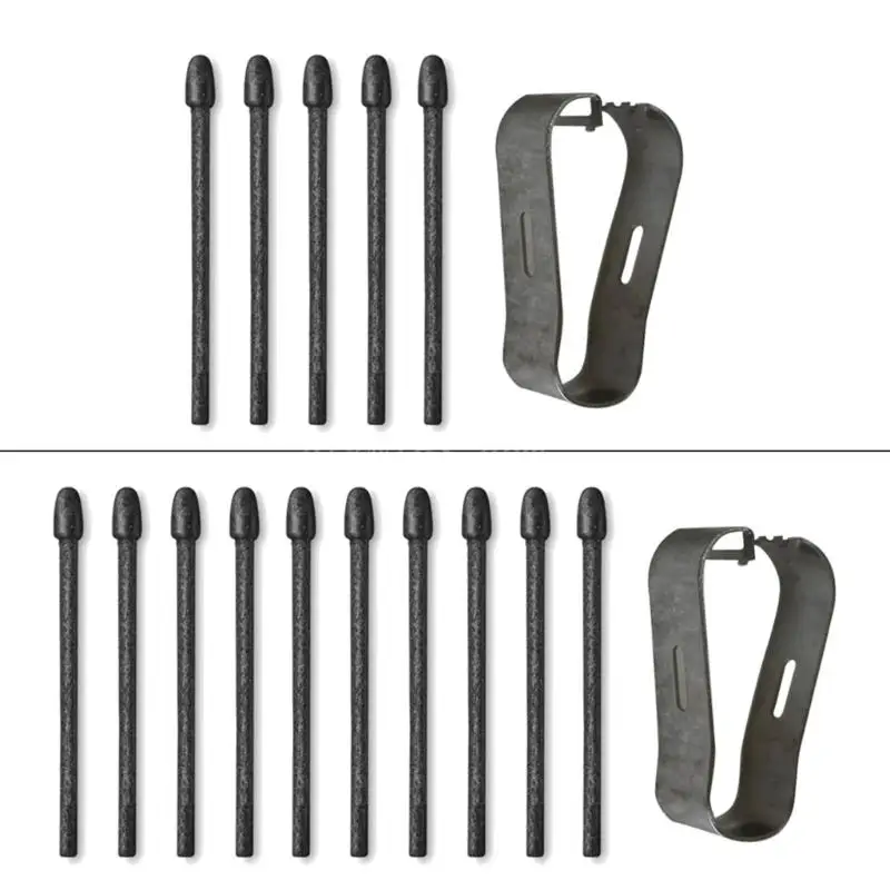 

5/10Pcs Polyester Fiber Touch Stylus Pen Nib Tips Apply For WacomOne DTC133 CTC4110 CTC6110 DTC121 DTC134 Refill Tip