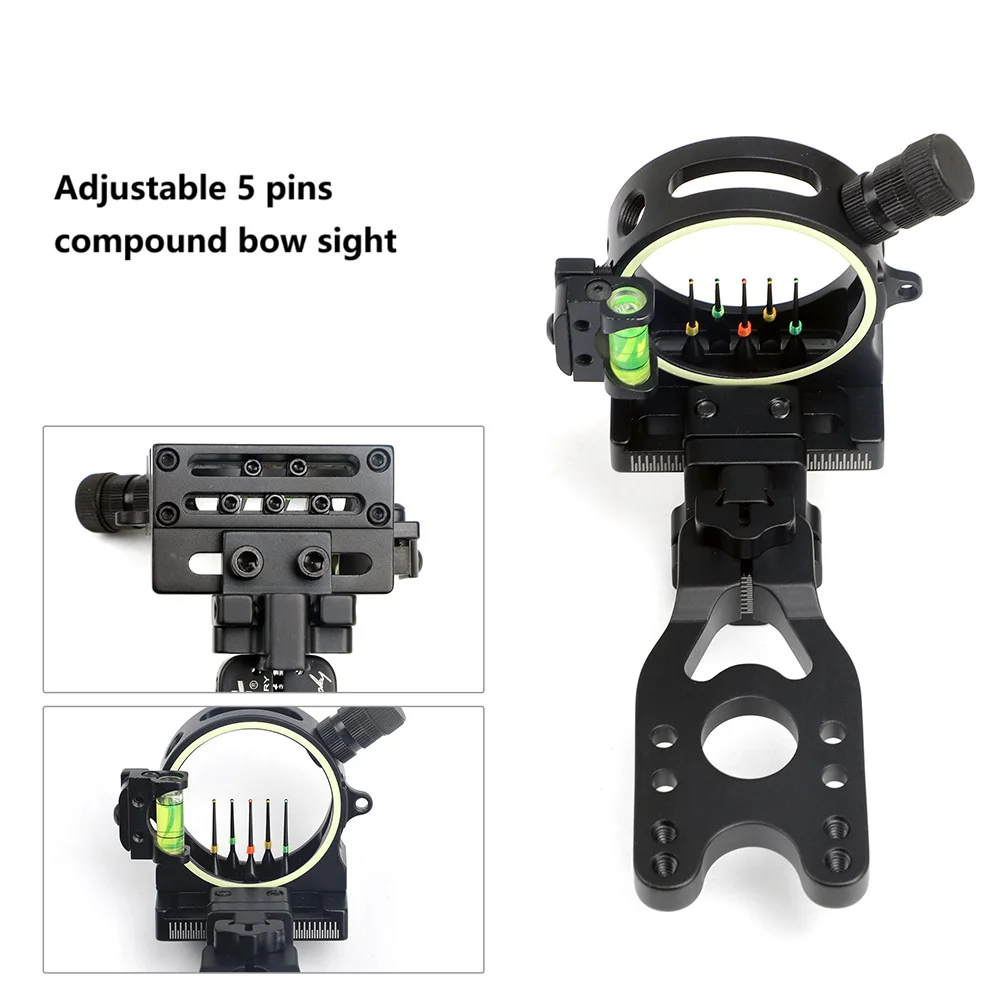 Pse Razorback Sight Archery PSE 5-pins Compound Bow Sight 0.019