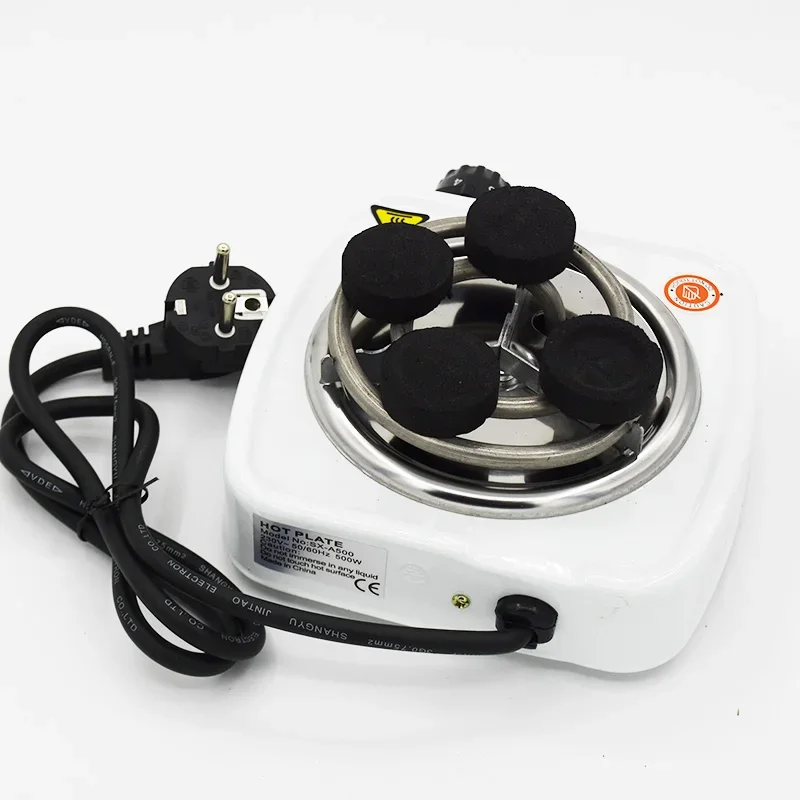 110V/220V 500W Electric Stove Hot Plate Iron Burner Home Kitchen Cooker Coffee Heater Household Cooking Appliances EU Plug 4