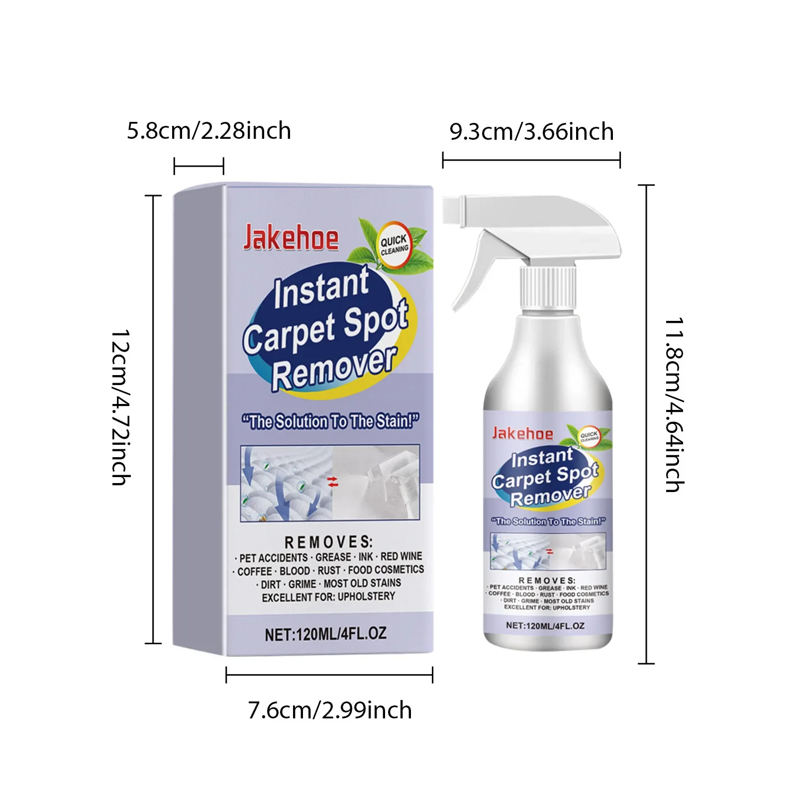 Carpet Cleaner Liquid Safe Lasting Powerful Stains Remover Fabric Sofa Surfaces Clean Multifunctional Carpet Fragrance Detergent