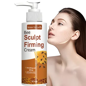 Crema idratante rassodante idratante al veleno d'api da 150 g, idratante e levigante | Non grasso, delicato e adatto per sensibili Beige chiaro | Ipoallergenico | Adatto per l'uso del corpo intero, tipo da spremere 1