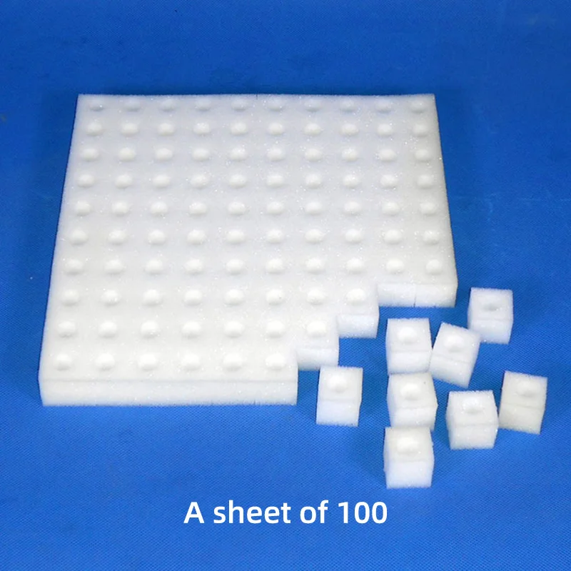 Hydroponic planting tools 100Pcs/sheet sponge garden cultivation seedling soilless culture vegetables nursery pots trays
