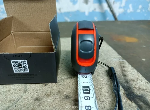 JIMI HOME 5.5M/3.5M Auto Self Lock Portable Tape Measure Coated Tape Ruler with Brake Button Wear Resistant Steel Measuring Tape 12 S62070abbc4914000ac5b676f14eb83309