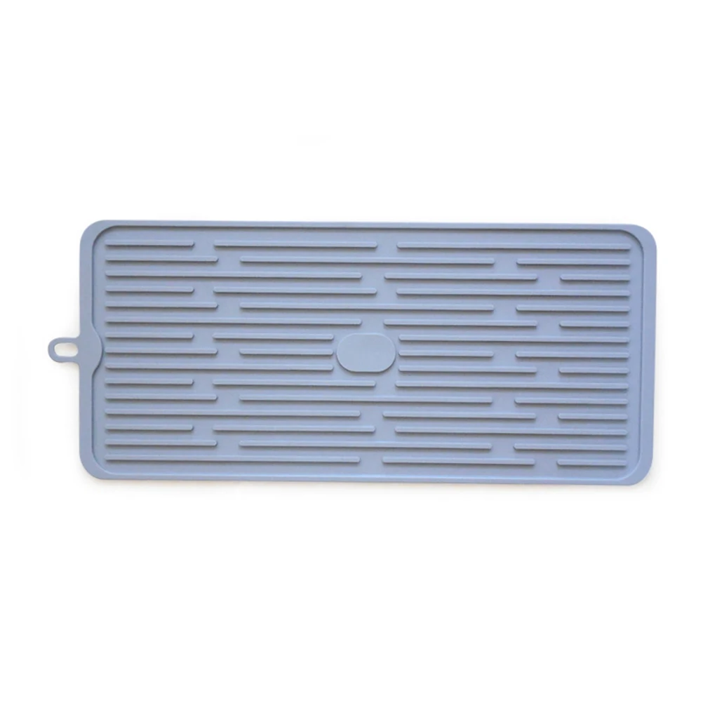 

Foldable Silicone Soft Rubber Dishes Protector Sink Mat Table Kitchen Home Anti Slip Drying Dishes Drain Mat Kitchen Sink Mat