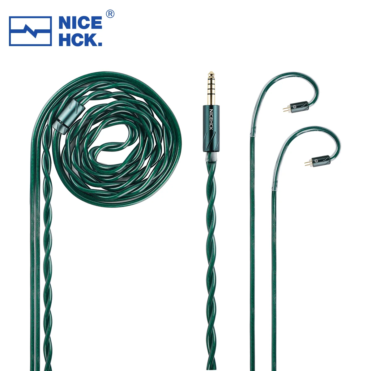 NICEHCK JadeRiver HiFi ケーブル 4 つのハイエンド導体混合イヤホン