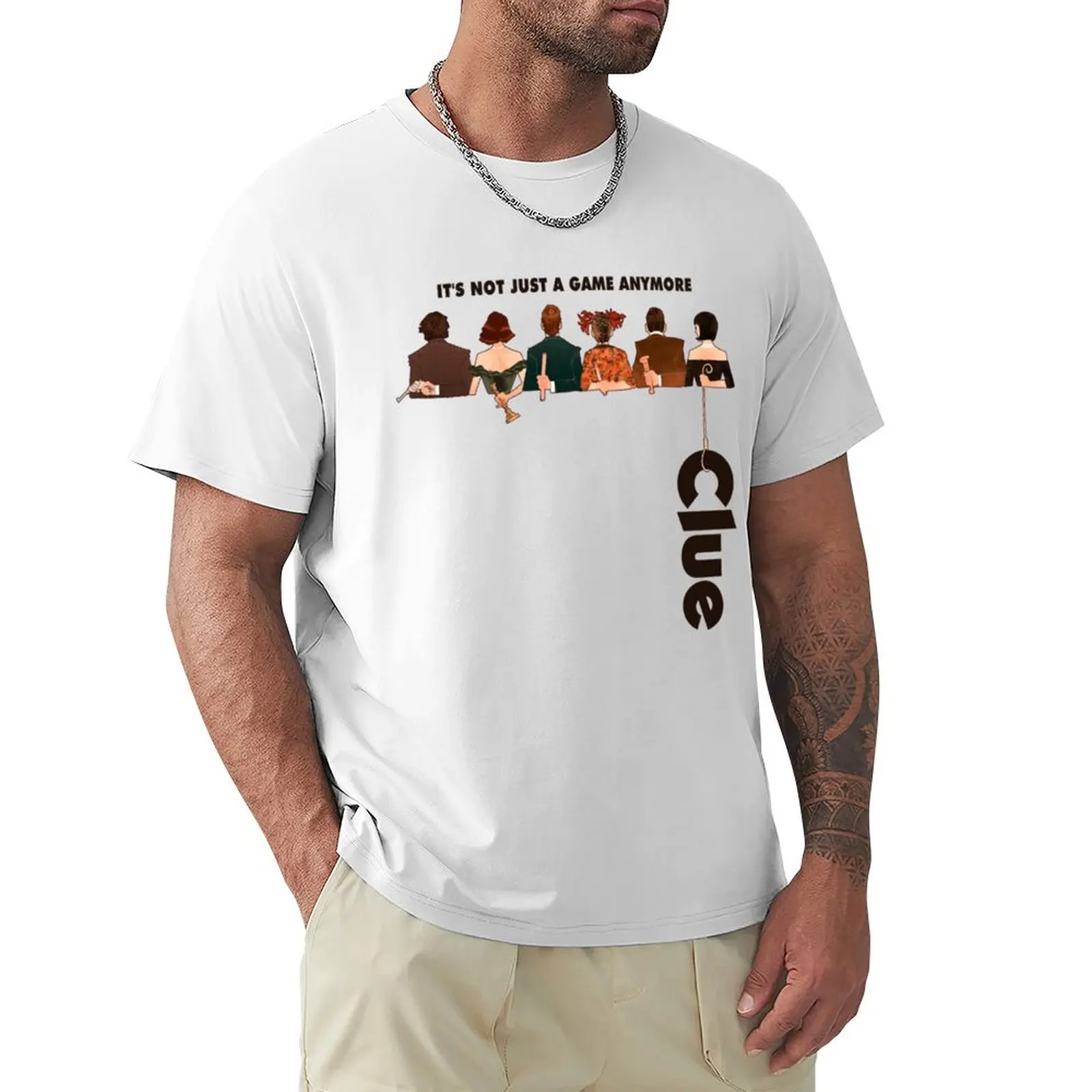 

Clue T-Shirt heavyweights anime clothes men clothings