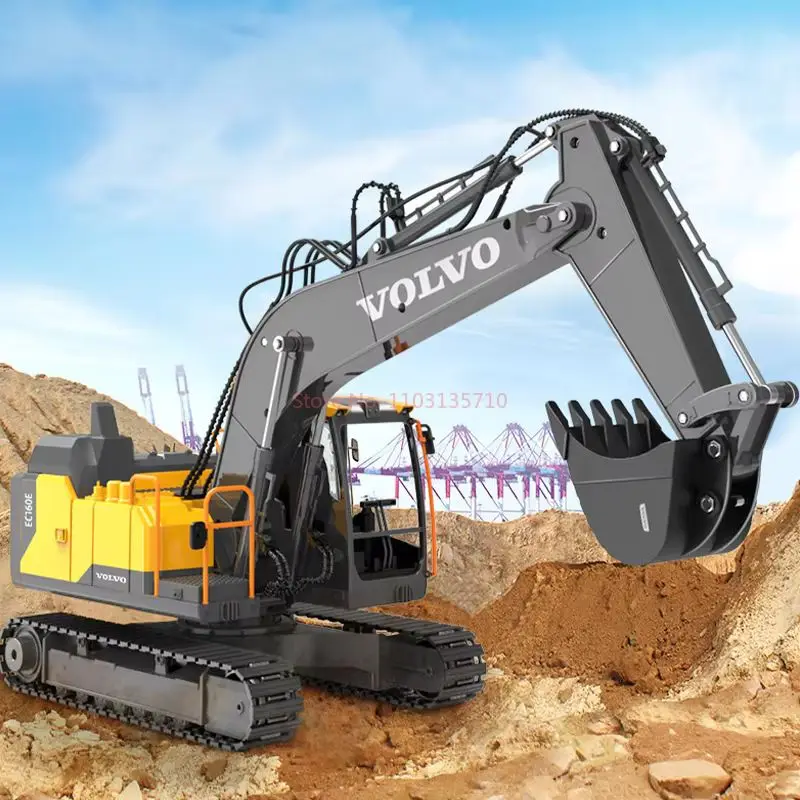 Shuangying E568 Children's Remote-controlled Toy Excavator Electric Remote-controlled Alloy Excavator Excavator 6