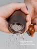 HiBREW Manual Coffee Grinder Aluminum Conical Burr Capacity 22g Hand Coffee Grinder with 11 Levels Adjustable Setting Pour Over 6
