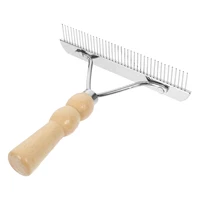 Deshedding Tool Metal Comb Horse Hair Comb Horse Dematting Brush Hair Cleaning Comb Cleaning Brush Cleaning Dog Rake Accessory 2