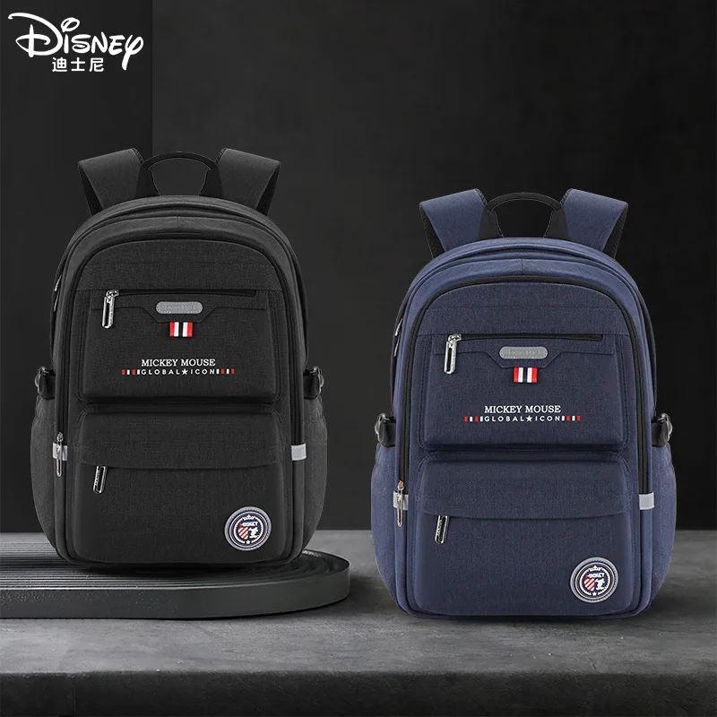 

2024 Disney New Mickey School Bags For Boys Grade 1-4 Primary Student Shoulder Orthopedic Backpack Large Capacity Gifts Mochilas