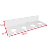 Acrylic Cup Holder Wine Glass Storage Rack Stand Wine Glass Holder Hanging Goblet Holder Bar Cup Holder Wine Glass Hanger Shelf 6