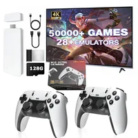 Nouveau 4K TV Game Stick M15 ultra 64G 128G lecteur de jeu portable 2.4G double contrôleur sans fil 50000 + jeux lecteur de jeu familial 1